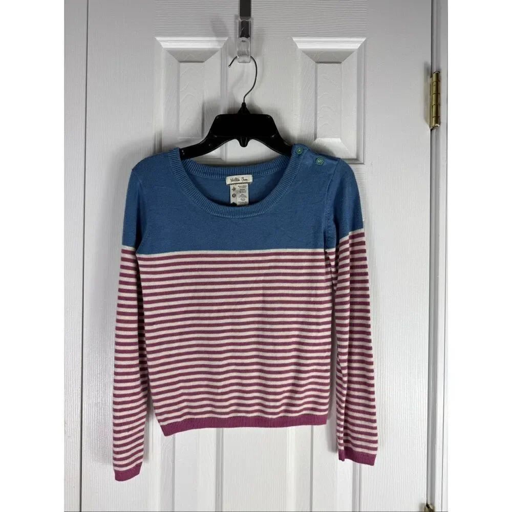 Matilda Jane Girls Secret Fields Sweet Pea Sweater Size 10